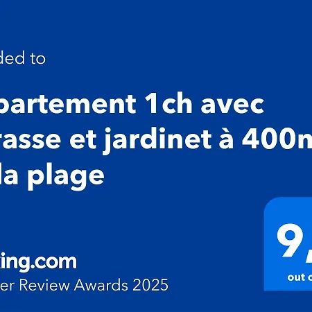 1ch Avec Terrasse Et Jardinet A 400m De La Apartmán *